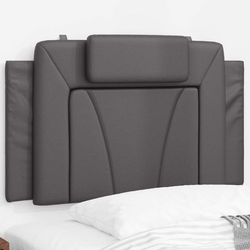 Pernă pentru tăblie, Viana, gri, 90 cm, piele artificială