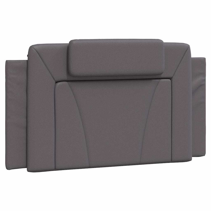 Pernă pentru tăblie, Viana, gri, 100 cm, piele artificială