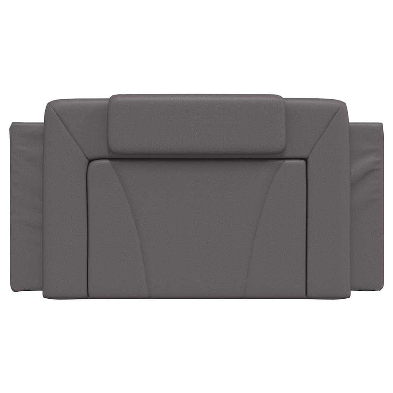 Pernă pentru tăblie, Viana, gri, 100 cm, piele artificială