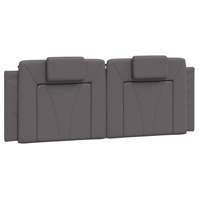 Pernă pentru tăblie, Viana, gri, 120 cm, piele artificială