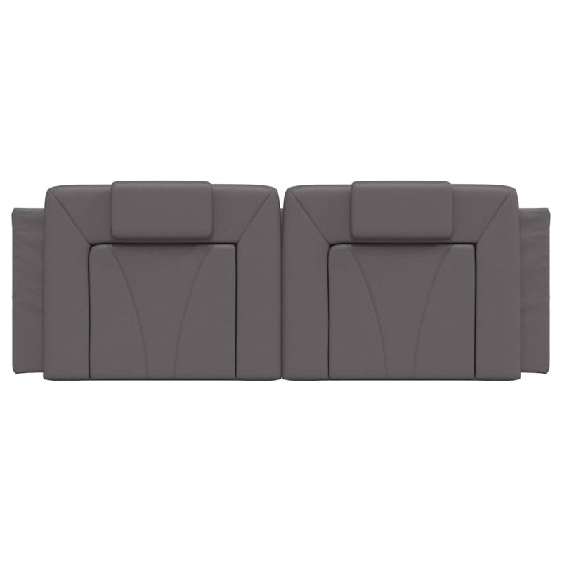 Pernă pentru tăblie, Viana, gri, 120 cm, piele artificială