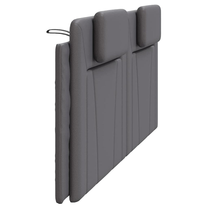 Pernă pentru tăblie, Viana, gri, 200 cm, piele artificială
