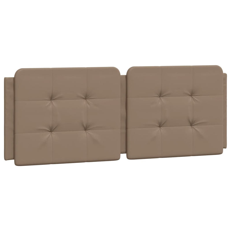 Pernă pentru tăblie pat, Zadar, cappuccino, 120 cm, piele artificială