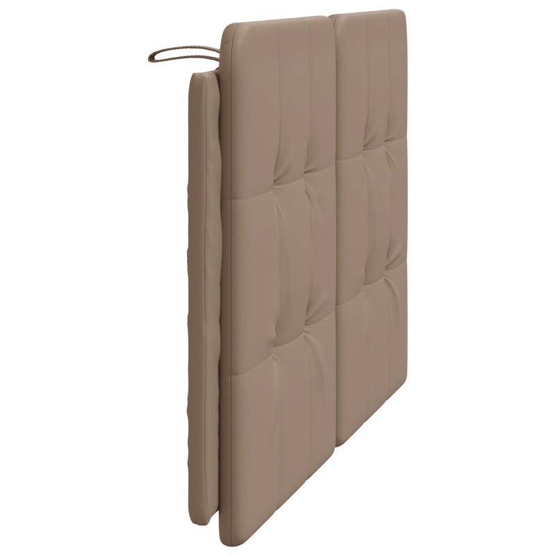 Pernă pentru tăblie pat, Zadar, cappuccino, 120 cm, piele artificială