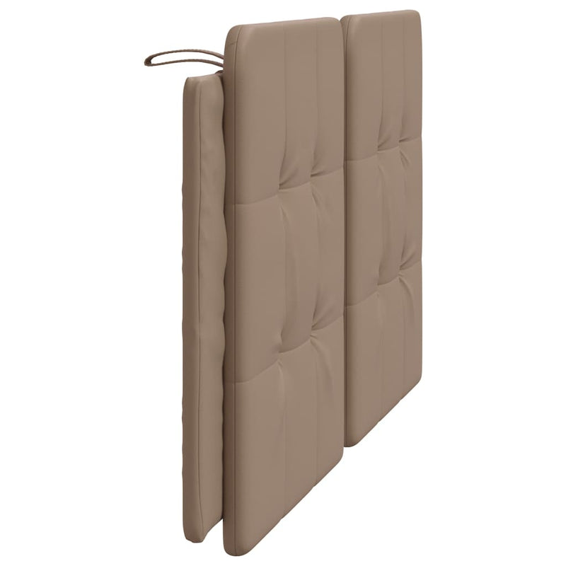 Pernă pentru tăblie pat, Zadar, cappuccino, 160 cm, piele artificială