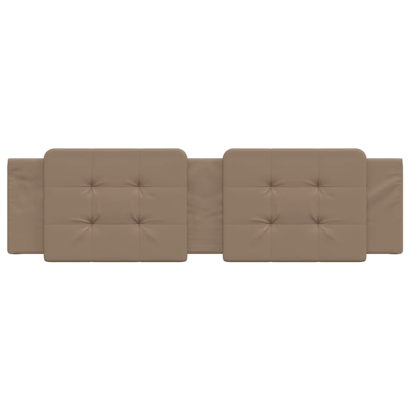 Pernă pentru tăblie pat, Zadar, cappuccino, 180 cm, piele artificială