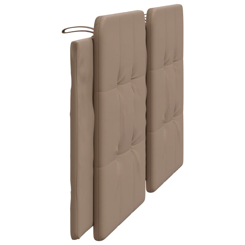 Pernă pentru tăblie pat, Zadar, cappuccino, 180 cm, piele artificială