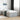 Cadru de pat cu LED, gri beton, 75x190 cm, lemn prelucrat