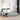Cadru de pat cu tăblie gri beton 135x190 cm lemn prelucrat