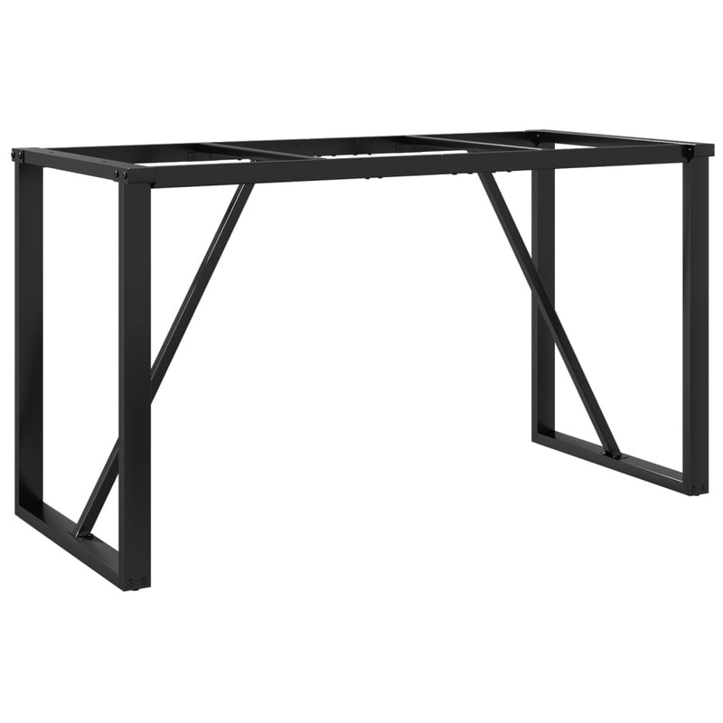 Picioare masă de sufragerie O-Frame 140x60x73 cm Oţel