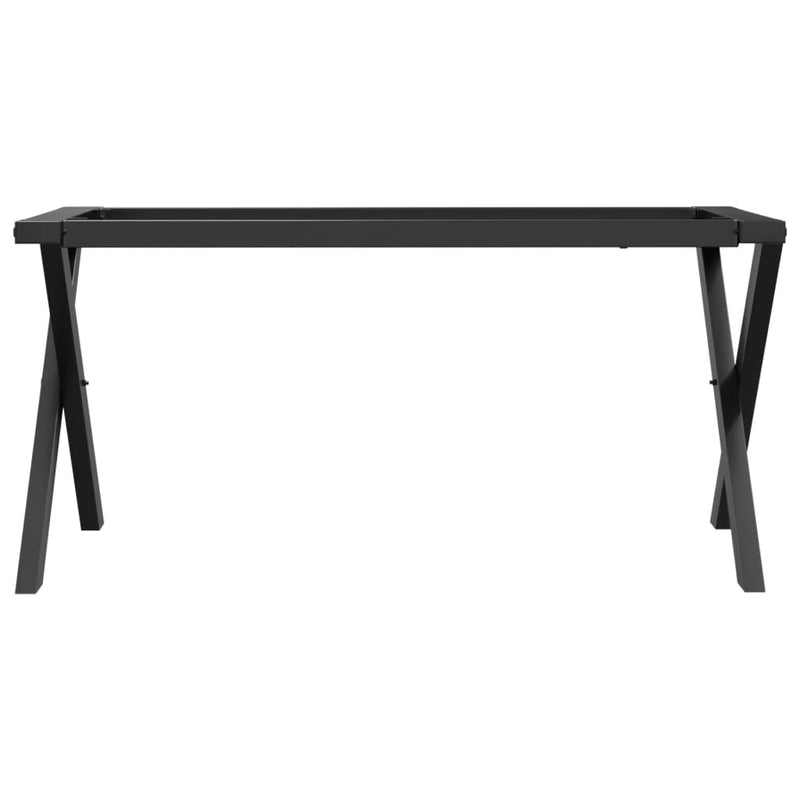 Picioare Măsuță de cafea X-Frame 90x30x43 cm Oţel