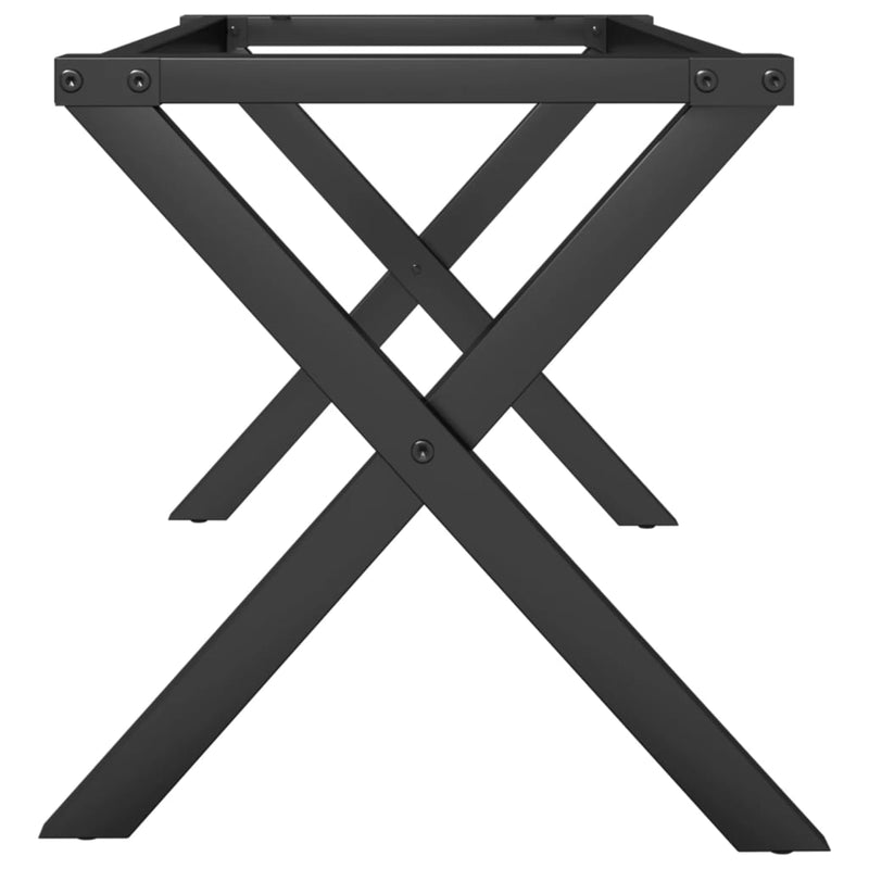 Picioare Măsuță de cafea X-Frame 90x30x43 cm Oţel