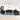 Set de canapele, 3 piese, negru, textil