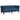 Set canapele, 3 piese, albastru, material textil