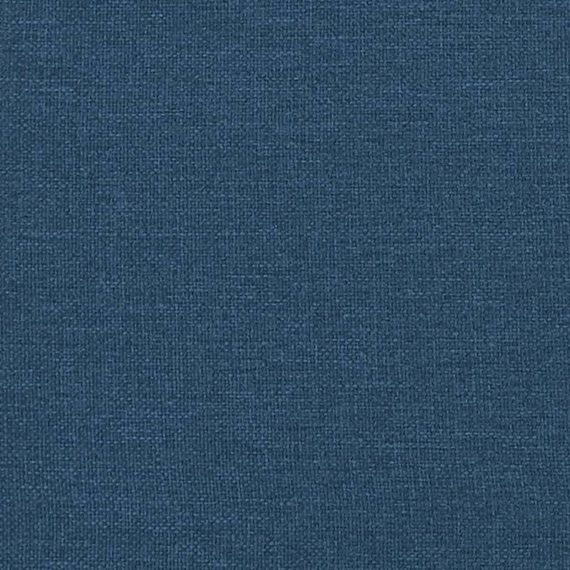 Set canapele, 3 piese, albastru, material textil