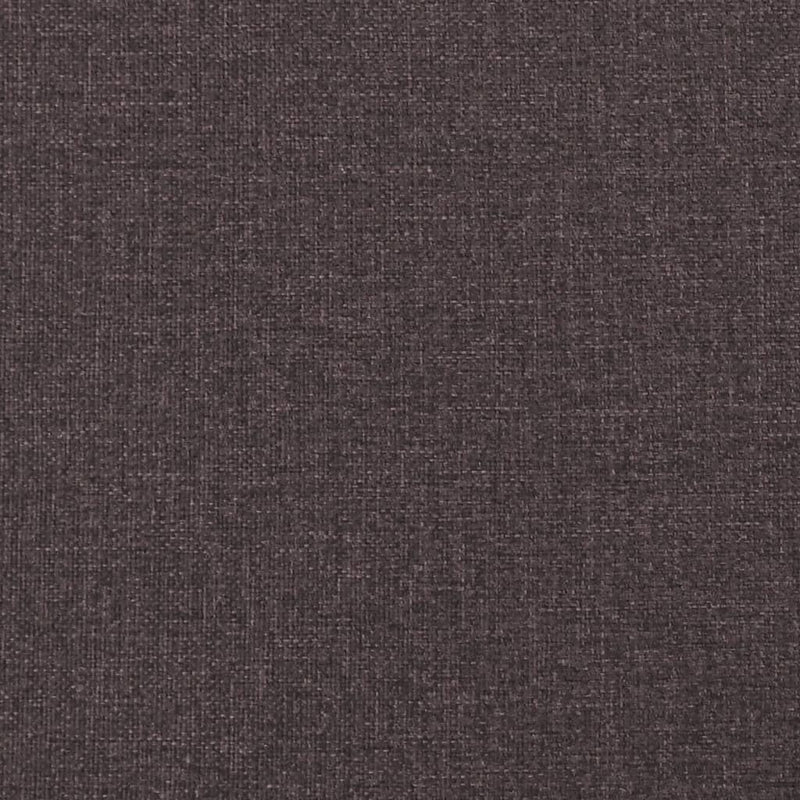 Set canapele, 2 piese, maro închis, material textil