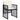 Set mobilier de grădină cu perne, 13 piese, negru, poliratan