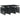 Set mobilier de exterior cu perne, 11 piese, negru, poliratan