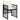 Set mobilier de grădină cu perne, 13 piese, negru, poliratan
