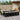 Set mobilier de exterior cu perne, 11 piese, negru, poliratan