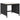 Set mobilier de grădină cu perne, 13 piese, negru, poliratan