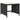 Set mobilier de grădină cu perne, 13 piese, negru, poliratan