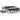 Set mobilier de exterior cu perne, 11 piese, negru, poliratan