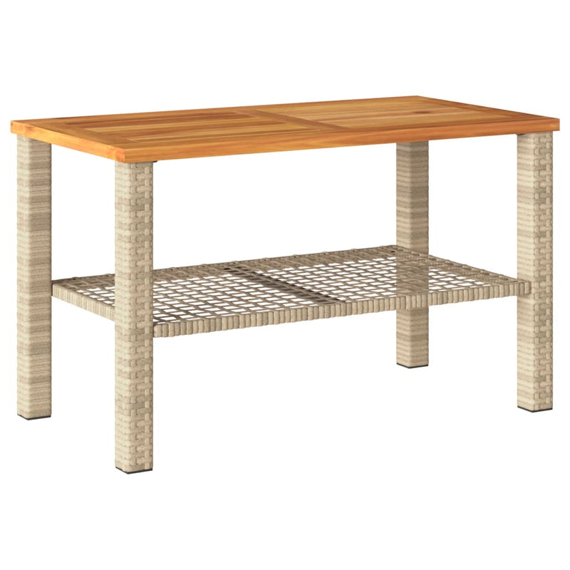 Set mobilier de grădină cu perne, 4 piese, bej, poliratan
