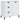 Dulap „VIKEN”, alb, 80x40x80 cm, lemn prelucrat