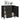 Dulap „VIKEN”, negru, 80x40x80 cm, lemn prelucrat