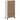 Bibliotecă „VIKEN”, alb, 60x35x123 cm, lemn prelucrat