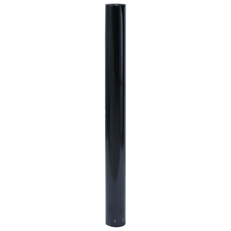 Folie pentru fereastră statică, negru mat, 60x1000 cm, PVC
