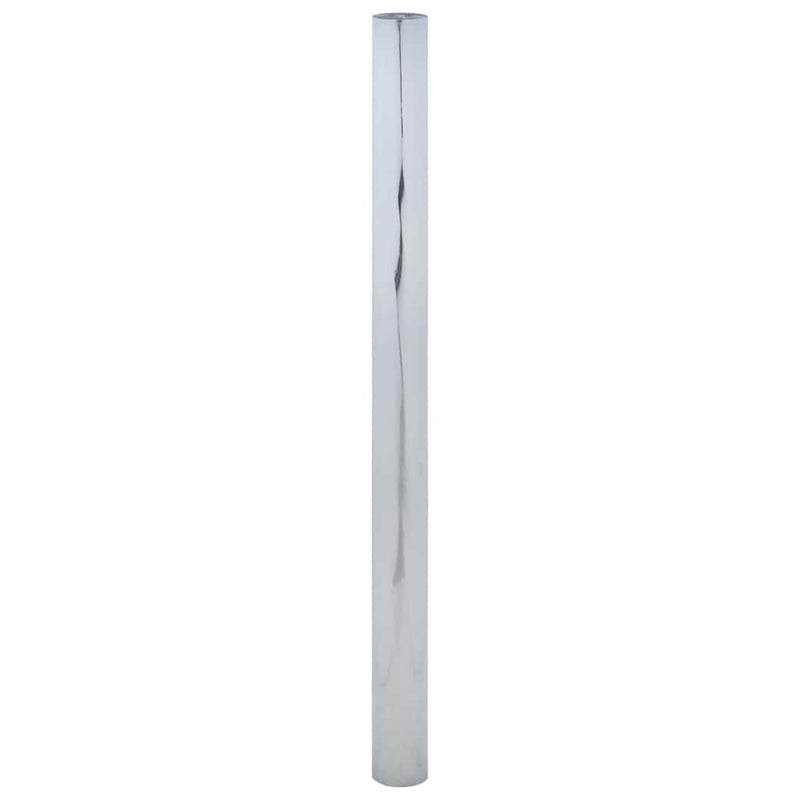 Folie solară efect reflectorizant static argintiu 45x500 cm PVC