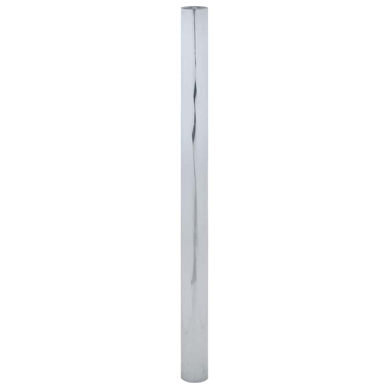 Folie solară efect reflectorizant static argintiu 90x2000cm PVC