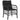 Set mobilier de grădină cu perne, 9 piese, negru, poliratan