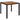 Set mobilier de grădină cu perne, 5 piese, negru, poliratan