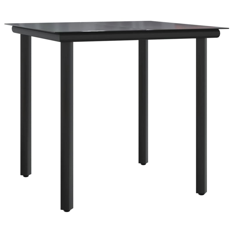 Set bistro cu perne, 3 piese, maro, poliratan