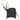 Set mobilier de grădină cu perne, 5 piese, negru, poliratan
