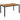 Set mobilier de grădină cu perne, 5 piese, negru, poliratan