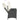 Set mobilier de grădină cu perne, 5 piese, negru, poliratan