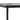 Set mobilier de grădină cu perne, 3 piese, negru, poliratan