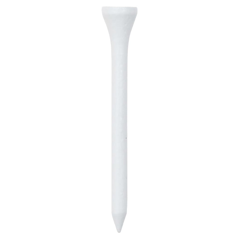 Teuri de golf, 1000 buc., alb, 83 mm, bambus