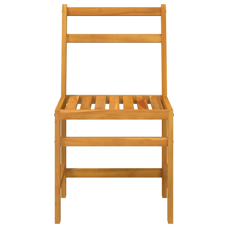 Set mobilier de balcon, 3 piese, lemn masiv de acacia