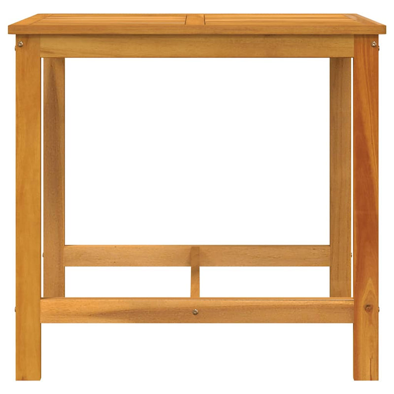 Set mobilier de balcon cu perne, 3 piese, lemn masiv acacia