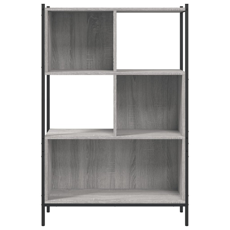 Bibliotecă, gri sonoma, 72x28x109 cm, lemn prelucrat