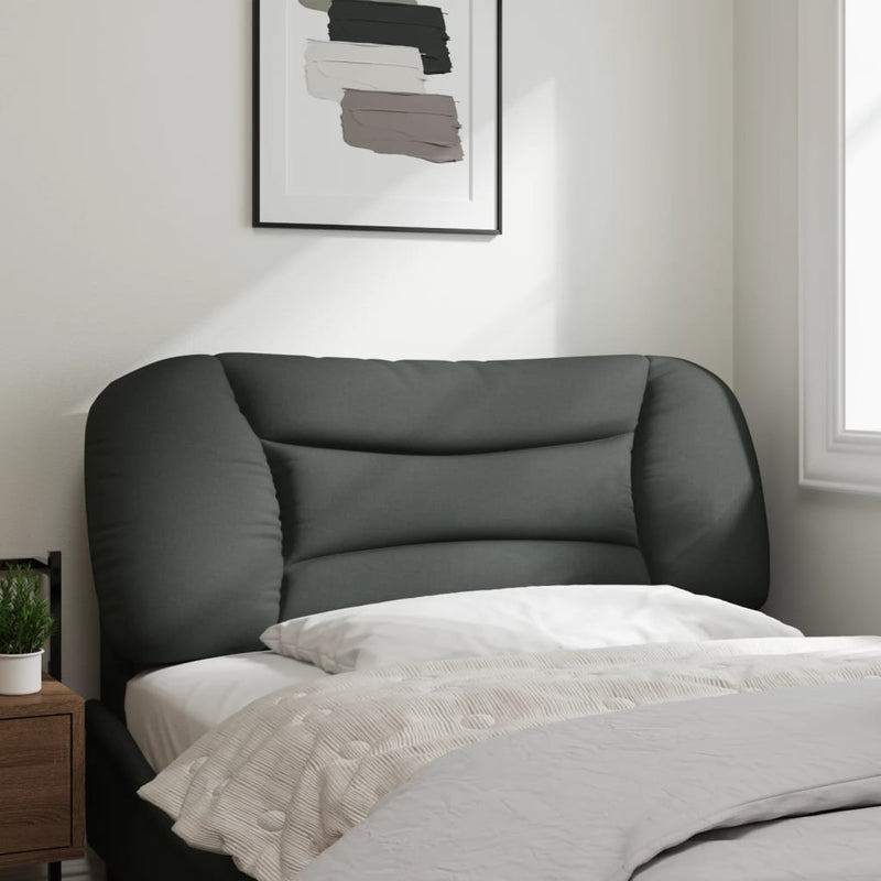 Pernă pentru tăblie Hvar gri închis, material textil, 100 cm
