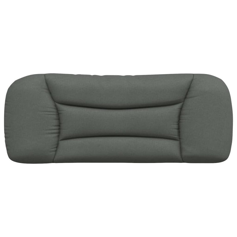 Pernă pentru tăblie Hvar gri închis, material textil, 100 cm
