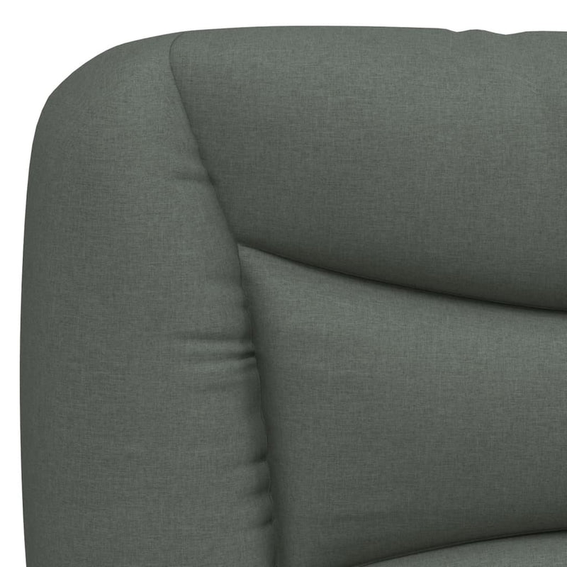 Pernă pentru tăblie Hvar gri închis, material textil, 100 cm