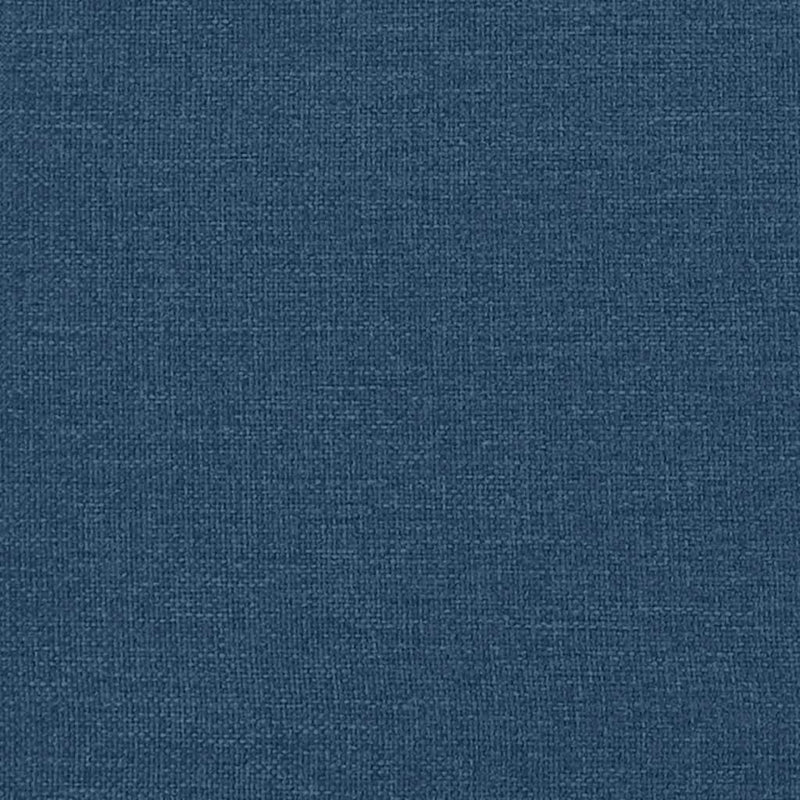 Pat cu saltea, Dover, albastru, 140x200cm, material textil