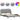 Cadru de pat cu LED fără saltea Hvar Gri deschis 160x200 cm Material